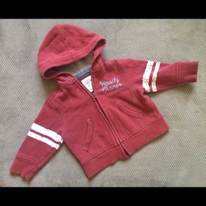 OLD NAVY zip up sweat shirt